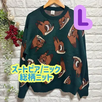[ 새상품 ] 디즈니 주토피아 닉 스웨터 L 사이즈