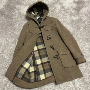 런던 트래디션 더플 코트 롱 기장 브라운 계열 사이즈 36