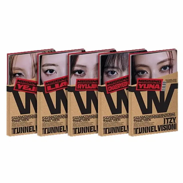 itzy 있지 터널비전 tunnel vision 멤버버전 미개봉앨범 양도