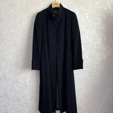 레리안 캐시미어 100% 블랙 롱 코트 9