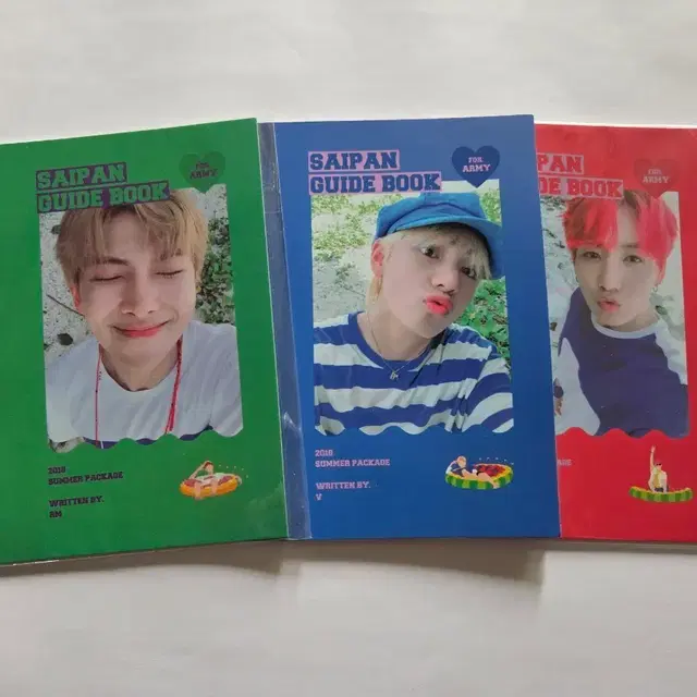 BTS 방탄소년단 2018 썸머패키지 랜덤 가이드북