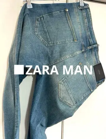 ZARA MAN /dhwr 스트레치 스키니 데님 [청바지] 구제 의류