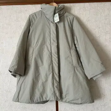 미사용 쇼콜라피네 로브 충전솜 코트 오버 사이즈 F