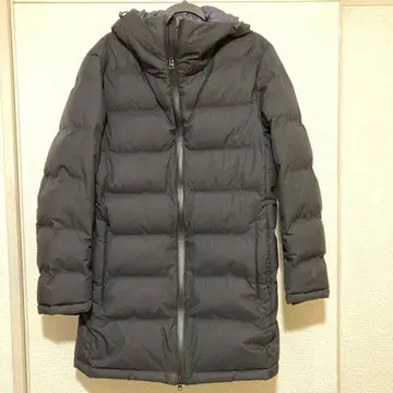 유니클로 UNIQLO 남성용 다운 코트 블랙 M