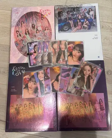 TWICE Taste of Love 4장 세트