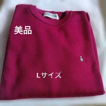 MUNSING WEAR 니트 와인색