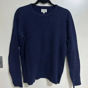 BEAMS 와플 긴팔 롱T셔츠