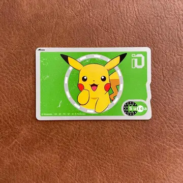 피카츄 Suica 카드 기사용