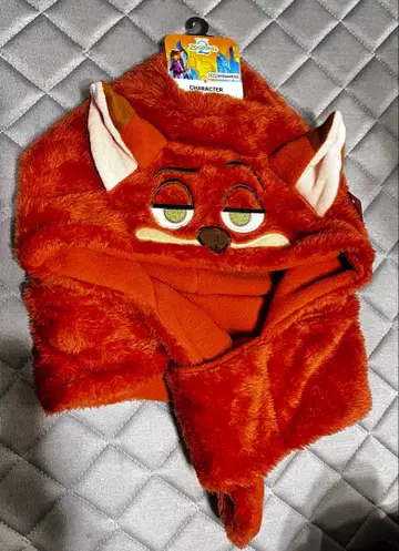 주토피아2 후드 부착 넥워머 닉