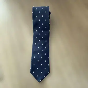 BREUER 넥타이 숫자 100% 실크