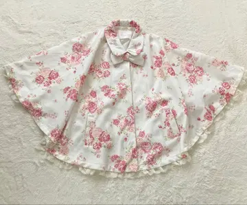 리즈리사 꽃무늬 판초