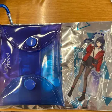 프로세카 스시로 콜라보 호시노 이치카 멀티 파우치 + 스티커