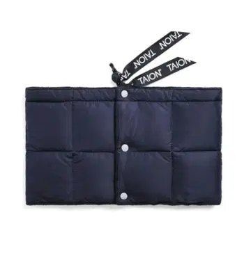 새상품 TAION 베이직 다운 넥워머 네이비