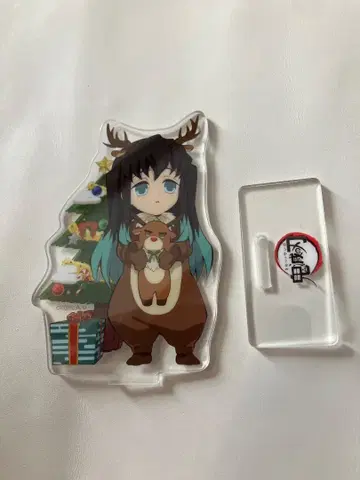 귀멸의 칼날 아크릴 스탠드 크리스마스 디자인