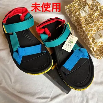 미사용 TEVA 테바 남성용 허리케인 XLT2 샌들 멀티 컬러