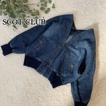 SCOT CLUB / 데님 자켓 / 봄버 자켓 / 9호