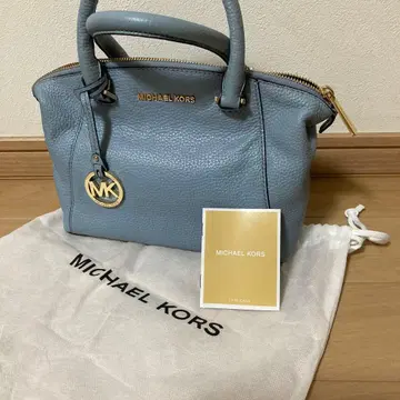MICHAEL KORS 라이트 블루 핸드백