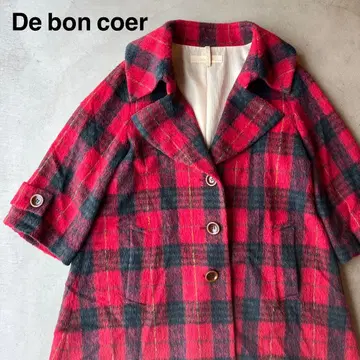 [ De bon coer ] 드봉쿠르 코트 울 알파카