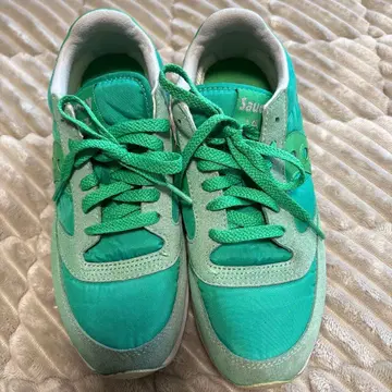 Saucony 그린 스니커즈