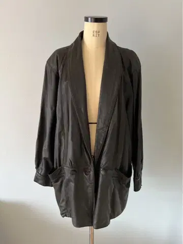 Y121001 구제 의류 라무 가죽 자켓 코트 FREE 사이즈