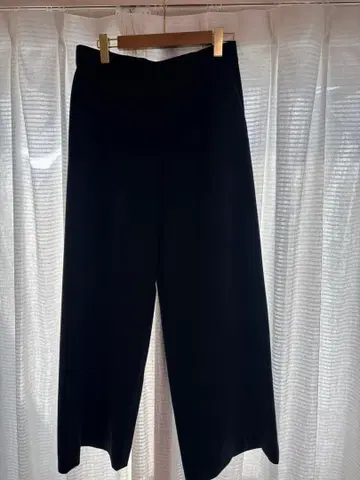 자유구 와이드 팬츠 네이비