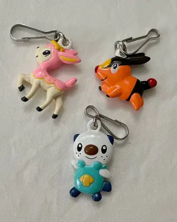 포켓몬 미주마루 포카부 시키지카 참 키링