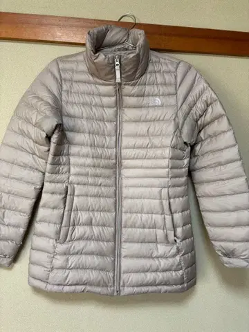 THE NORTH FACE 베이지 다운 자켓