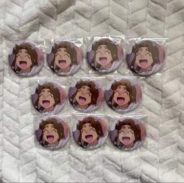 닌타마 란타로 백면상 잠옷 캔뱃지