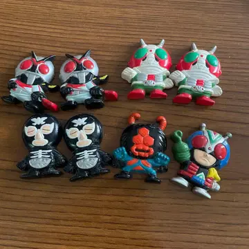 [낱개 판매 가능] 가면라이더 마그넷 8체 세트