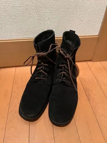 새상품급 BUTTERO 부테로 레이스업 부츠 스웨이드 가죽 사이즈 40