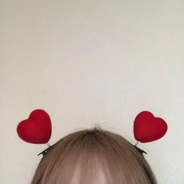 하트 모양 헤어핀