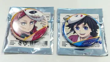 귀멸의 칼날 캐릭터 배지 컬렉션 캔뱃지 토미오카 기유 유년기 사비토