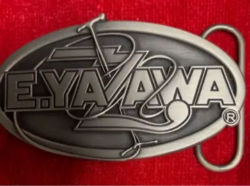 야자와 에이요시 구하기 어려움 귀중 벨트 버클