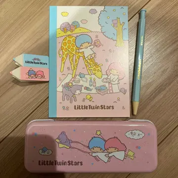 키키라라 문구 세트 리틀트윈스타