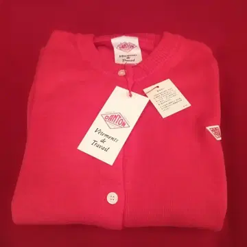 DANTOM 빨간색 가디건 사이즈 36