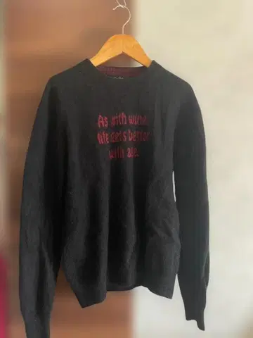 퓨어 캐시미어 스웨터