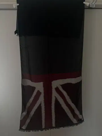 Hackett London 스톨 (유니언 잭 패턴)