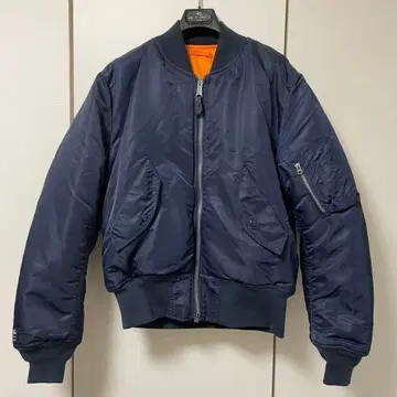 VALLEY APPAREL MA-1 플라이트 자켓 블루종