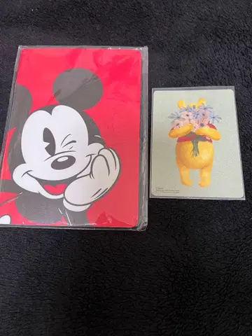 가위바위보 카드 노트 20주년 푸우 디즈니 스토어