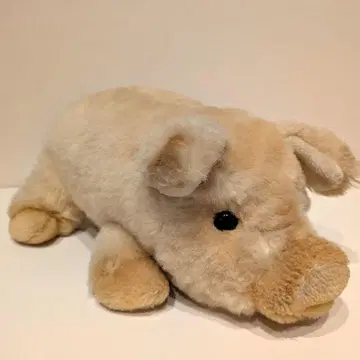 봉제 인형 아기 돼지 프리모 레트로 일본제