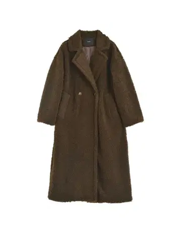 Re:EDIT 보아 빅 컬러 더블 체스터 코트 작은 키 사이즈