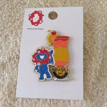 하드 록 카페 x 오사카 간사이 만박 미야쿠미야쿠 핀 배지