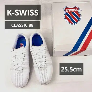 하자품 K-SWISS CLASSIC 88 가죽 25.5cm 화이트