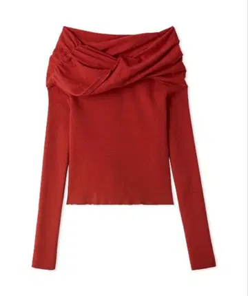 snidel Sustainable 오프숄더 니트 풀오버 andmary