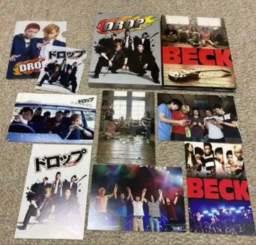 영화 드롭 BECK 최초 한정판 DVD 파일 엽서 세트