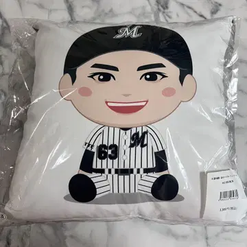 [ 12/16까지 판매 ] 지바 롯데 마린스 와다 코시로 쿠션