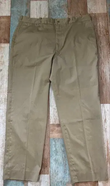 70s Lee CHETOPA 트윌 팬츠 치노 팬츠 빅 사이즈