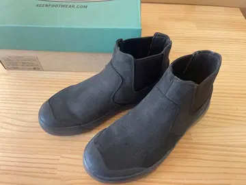 keen 엘레나 첼시 블랙 사이드 고어 부츠 여성용