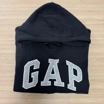 GAP 후드 부착 후드티 블랙 L 사이즈