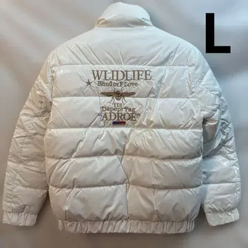 ADROE 화이트 다운 자켓 L